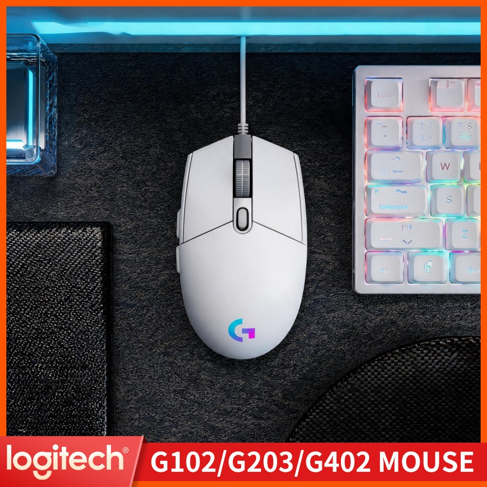 Logitech Mouse G203 - ロジクール G203 LIGHTSYNC 有線ゲーミングマウス 8000 DPI