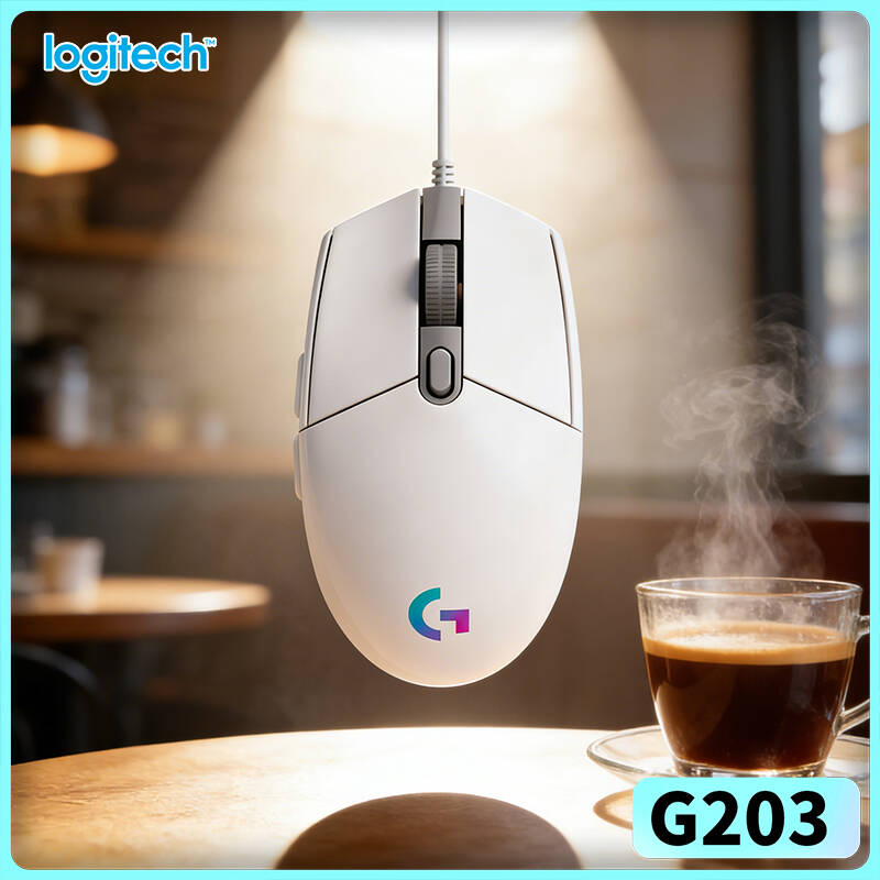 Logitech Mouse G203 - ロジクール G203 有線ゲーミングマウス RGBライティング 8000 DPI調整可能