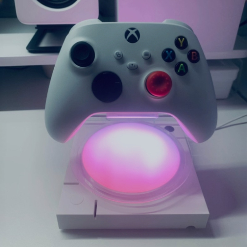 Headset Stand Rgb - Cololight ゲームパッドブラケット量子ライト RGB サスペンデッドスイッチスタンドヘッドセットゲーマーコントローラーショーシェルフゲームアクセサリーギフト