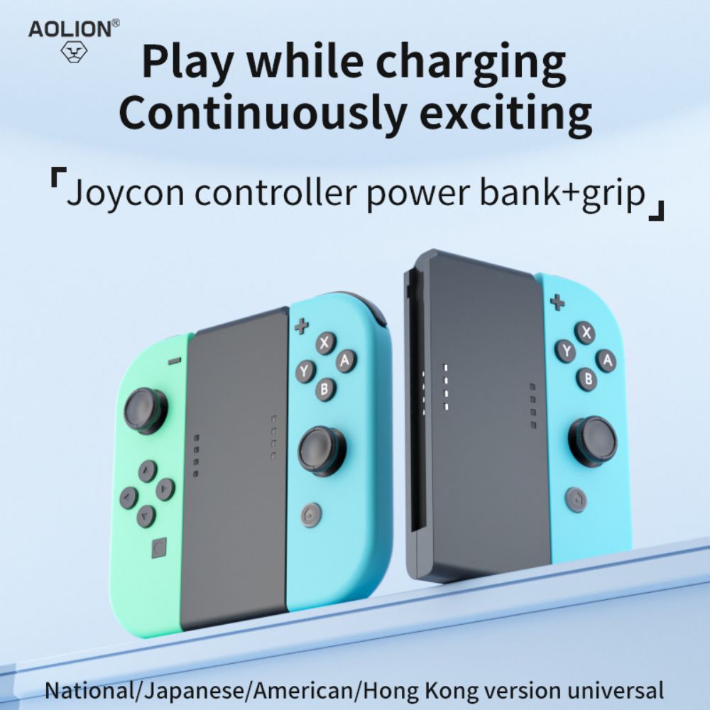 AOLION ポータブルスイッチジョイコン充電グリップ 34 - Gaming Kit Accessories Nintendo Switch のレビューと価格