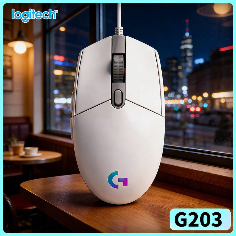 ロジクール G203 有線ゲーミングマウス RGBバックライ - Logitech Mouse G203 のレビューと価格