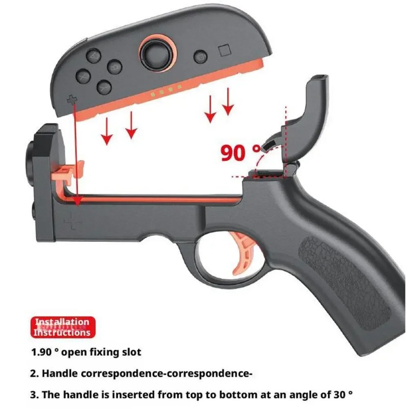 Switch2 ゲームガンコントローラー用左右ゲームシューテ - Gaming Kit Accessories Nintendo Switch のレビューと価格