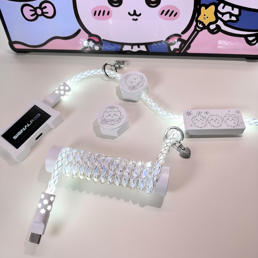 UNKNOWN ERROR D40 クールホワイトライト磁気 - Gaming Accessories White のレビューと価格