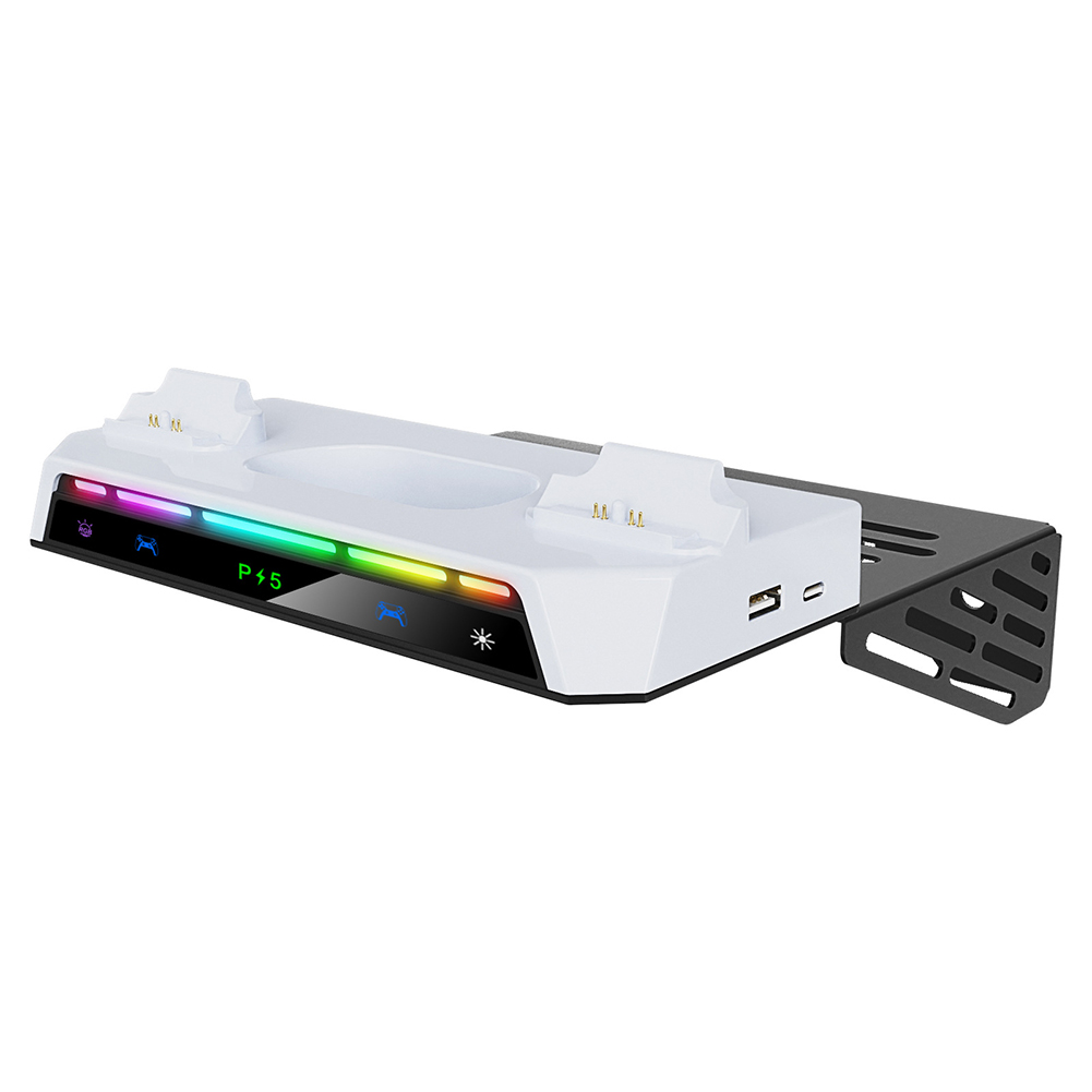 PS5/PS5スリムディスク版＆デジタル版用デュアルコントロ - Headset Stand Rgb のレビューと価格