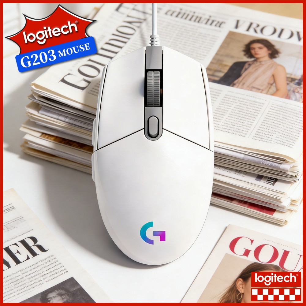 ロジクール G203 有線ゲーミングマウス 人間工学に基づい - Logitech Mouse G203 のレビューと価格