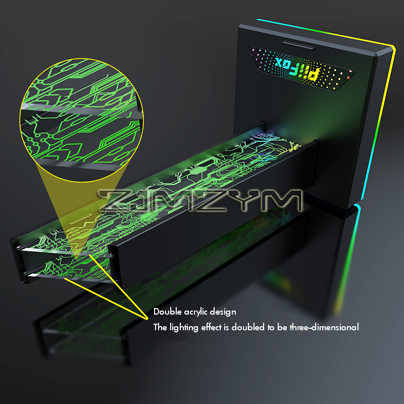 RGBゲーミングヘッドホンスタンド デュアルUSBポート 3 - Headset Stand Rgb のレビューと価格