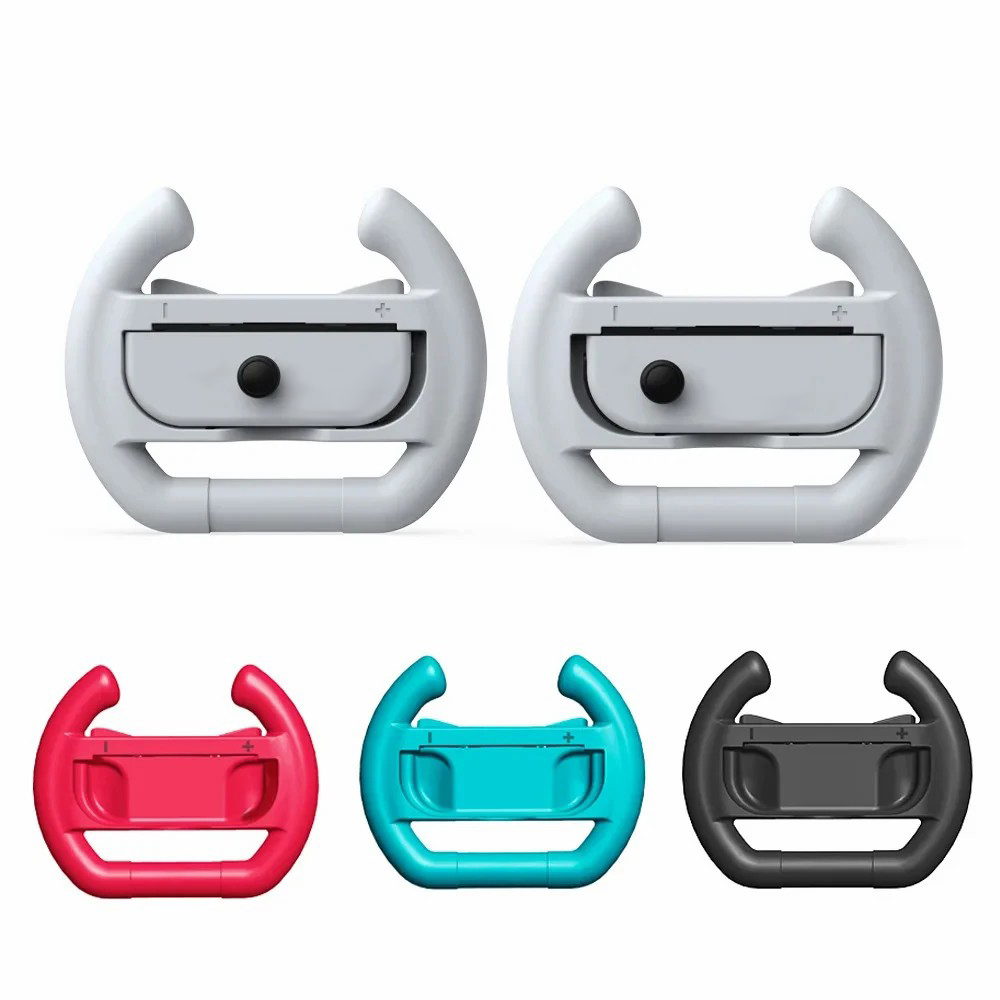 2 個ゲームレーシングステアリングホイールグリップ任天堂スイ - Gaming Kit Accessories Nintendo Switch のレビューと価格