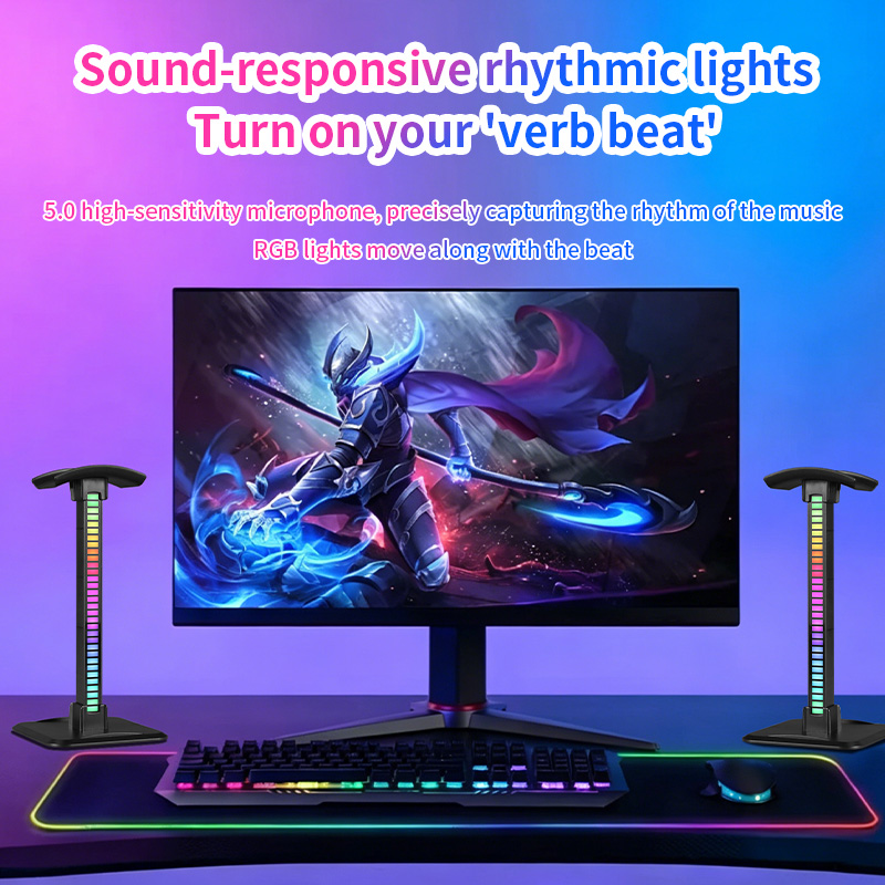 ヘッドセットスタンド ミュージックシンク RGBライトストリ - Headset Stand Rgb のレビューと価格