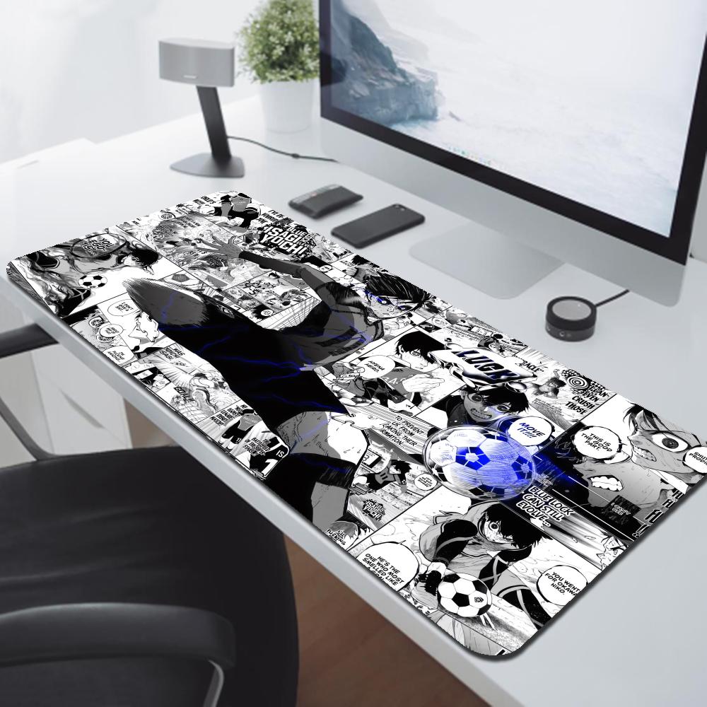 黒と白のアニメマウスパッドPC XXLゲーマーキャビネットマ - Gaming Accessories White のレビューと価格