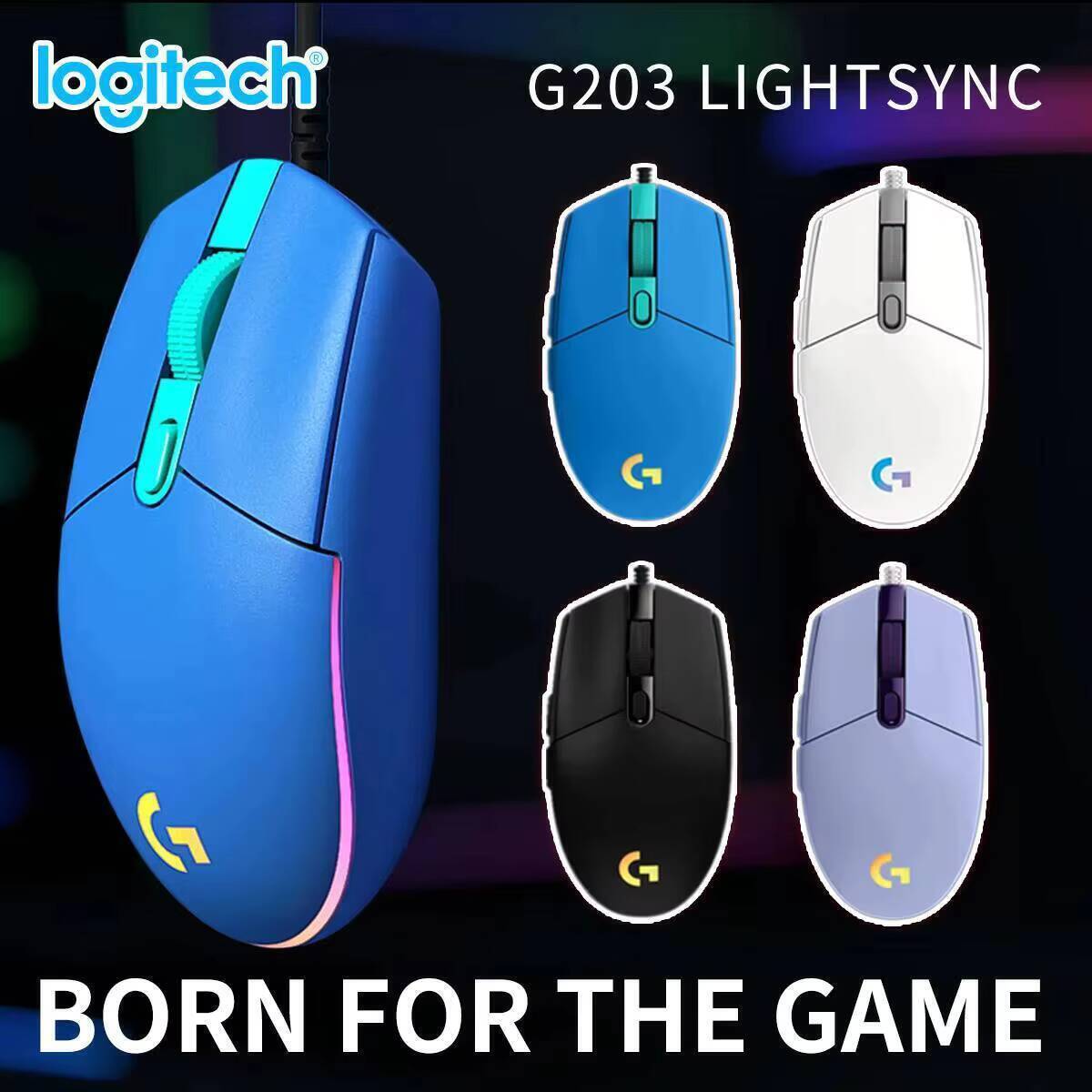 ロジクール G203 ゲーミングマウス 8000 DPI セ - Logitech Mouse G203 のレビューと価格