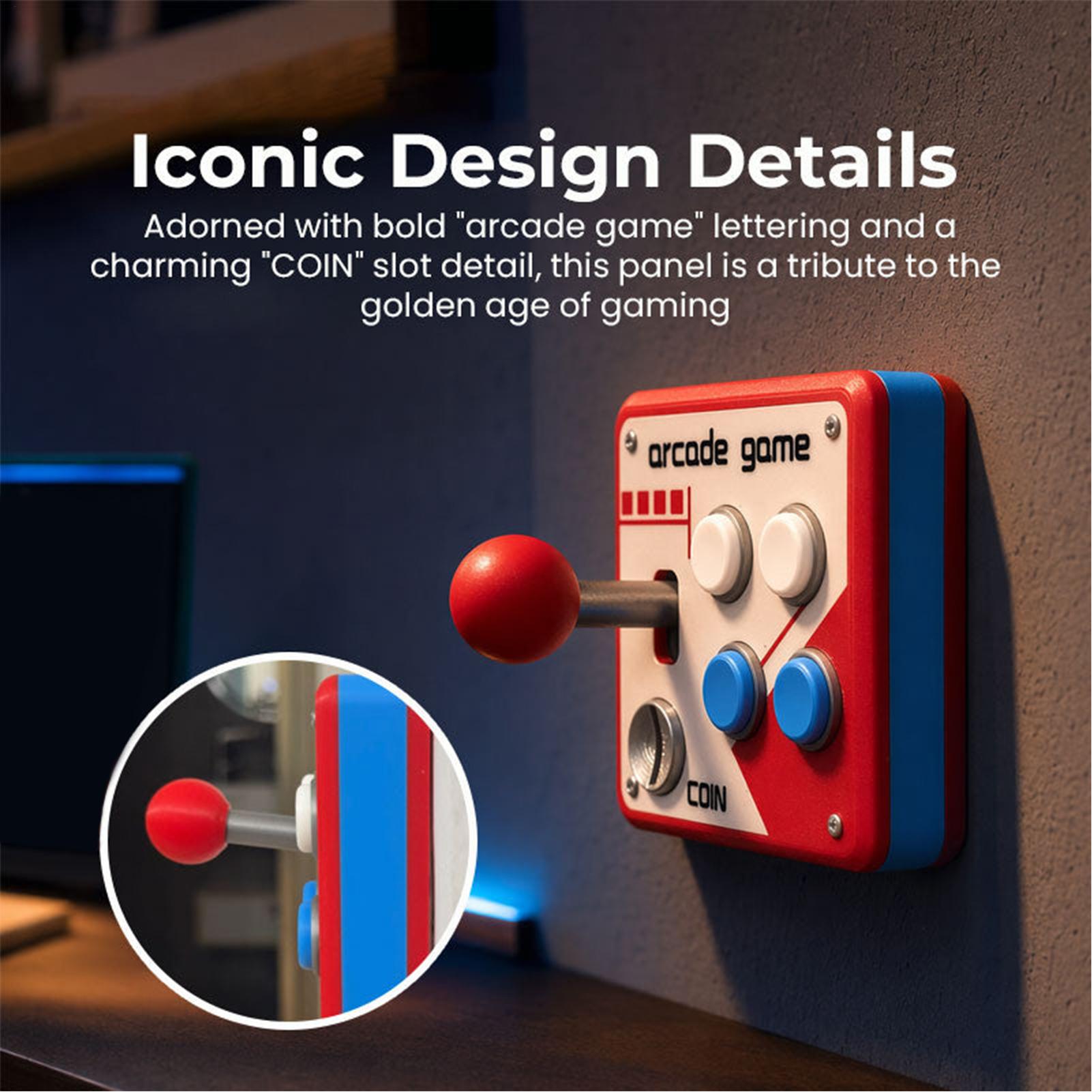 クリエイティブレトロアーケードゲームライトスイッチカバーレト - Gaming Accessories Decor のレビューと価格