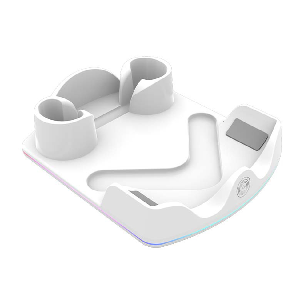 メタクエスト3S用充電ドック RGBライト付き充電スタンド  - Headset Stand Rgb のレビューと価格
