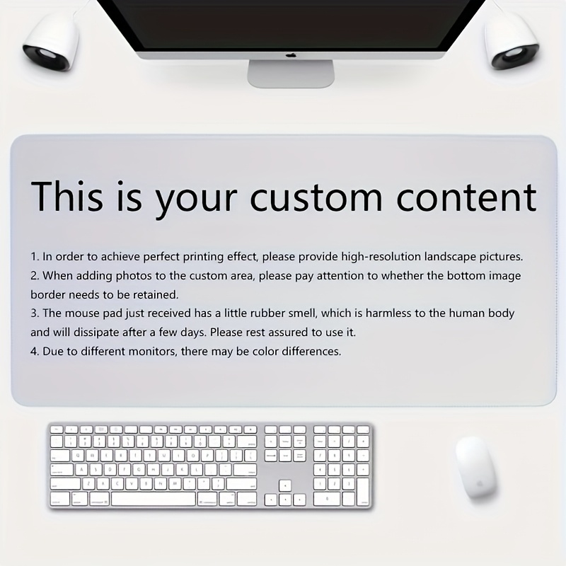 カスタム写真入りマウスパッド、パーソナライズされたマウスパッ - Gaming Accessories Decor のレビューと価格