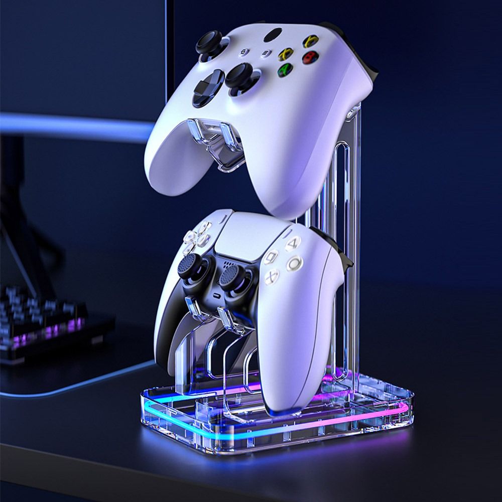 交換用ユニバーサルゲームコントローラースタンド耐久性のあるR - Headset Stand Rgb のレビューと価格
